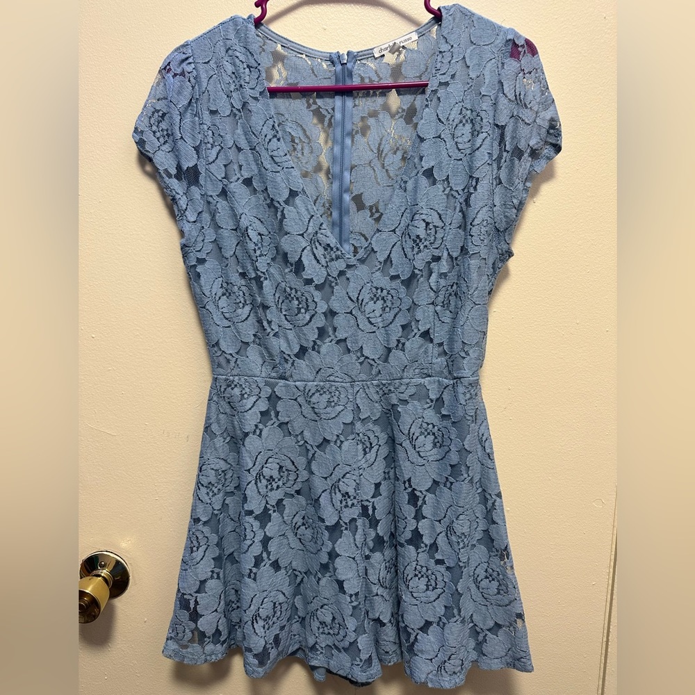 Cute lace romper